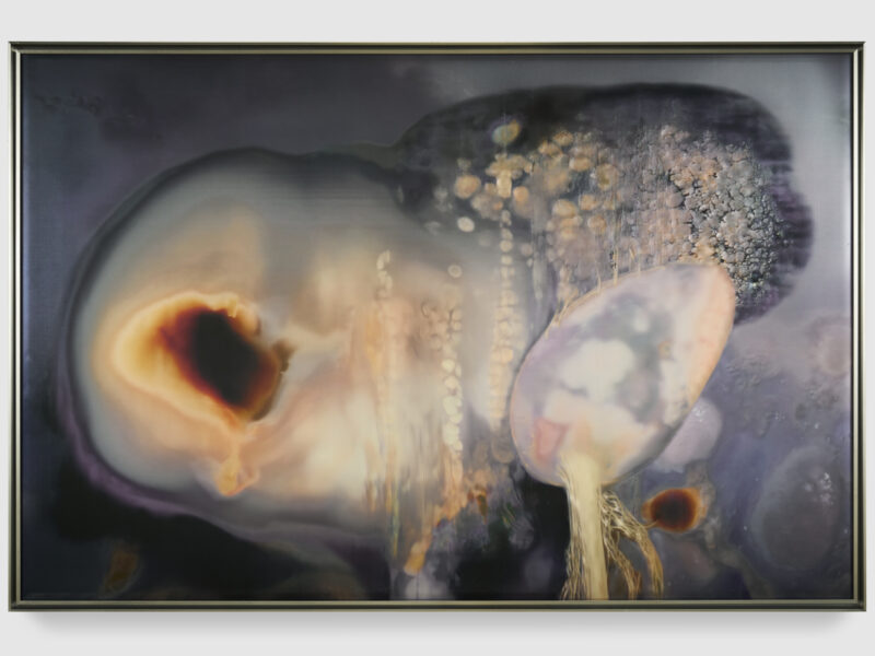 How a century of portraiture and industrial stone challenges the digital void at Art Basel Hong Kong