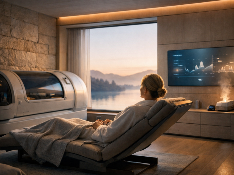 Eliten reser inte längre för att vila — utan för att återuppbygga sig