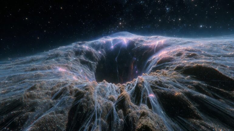 宇宙的幽灵硬盘：为什么最大质量黑洞竟由“空气”构成？