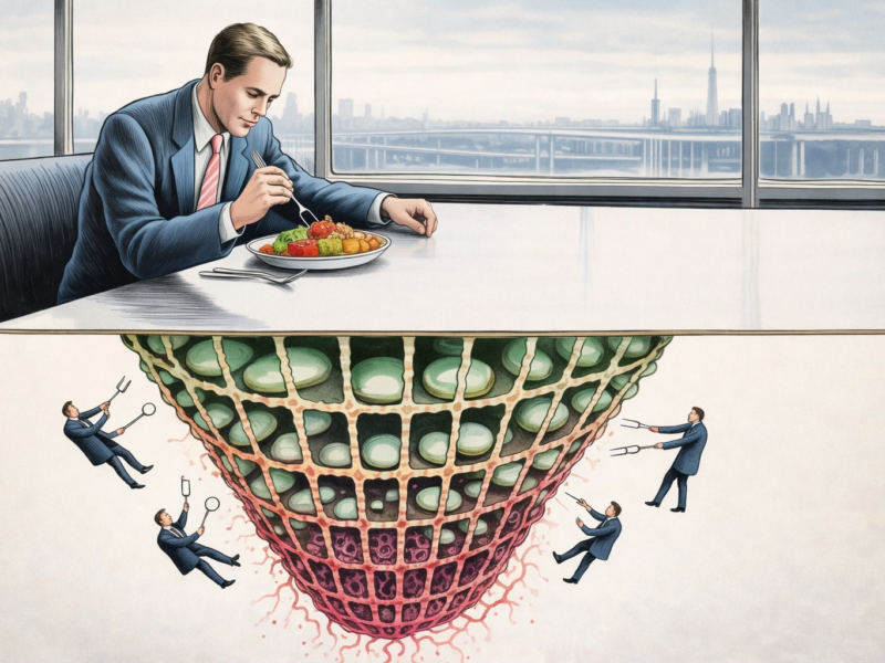 Ultrafabricerade livsmedel nedbryter tyst din cellulära arkitektur