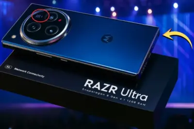 Motorolas nye Razr Ultra til 1.499 dollar oplader en hel dags batteri på 8 minutter
