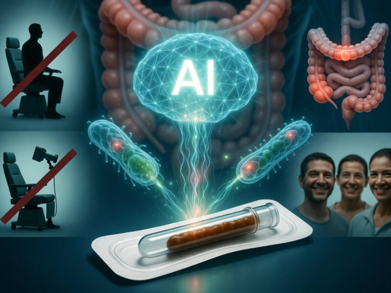 Ein Stuhltest erkennt 90 Prozent aller Darmkrebsfälle — ohne Darmspiegelung