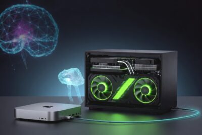 애플, TinyGPU 공식 승인…맥 미니가 AI 서버로