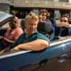 Cast of Roosters Season 2 in publicity still on the Netflix Dutch comedy