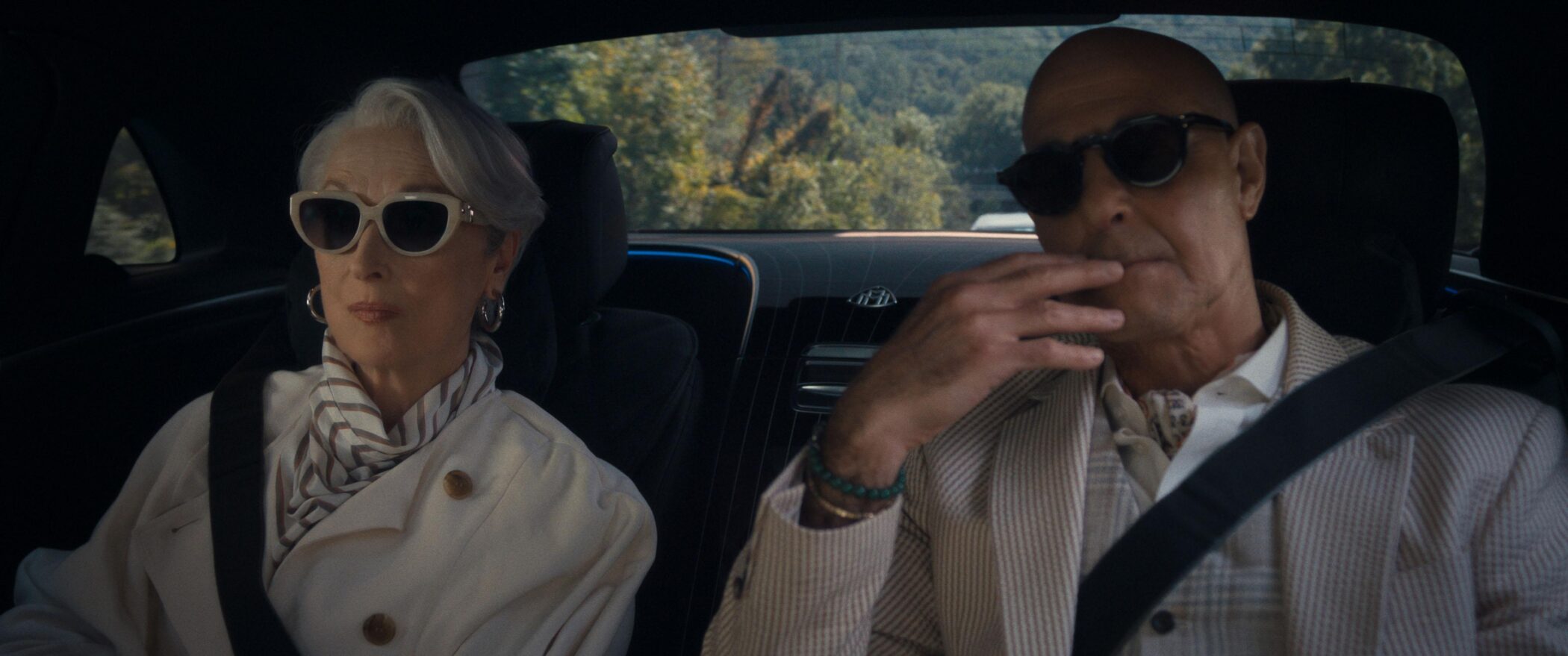 Meryl Streep and Stanley Tucci 