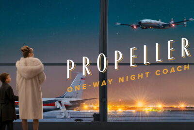 Propeller One-Way Night Coach on Apple TV+: John Travolta Films the Sky He Loves but Forgets to Give It a Story