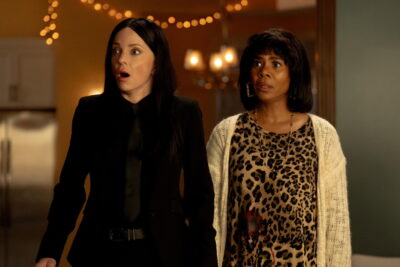 Marlon Wayans, Shawn Wayans, Anna Faris and Regina Hall reunite as the Core Four in Michael Tiddes's Scary Movie revival.