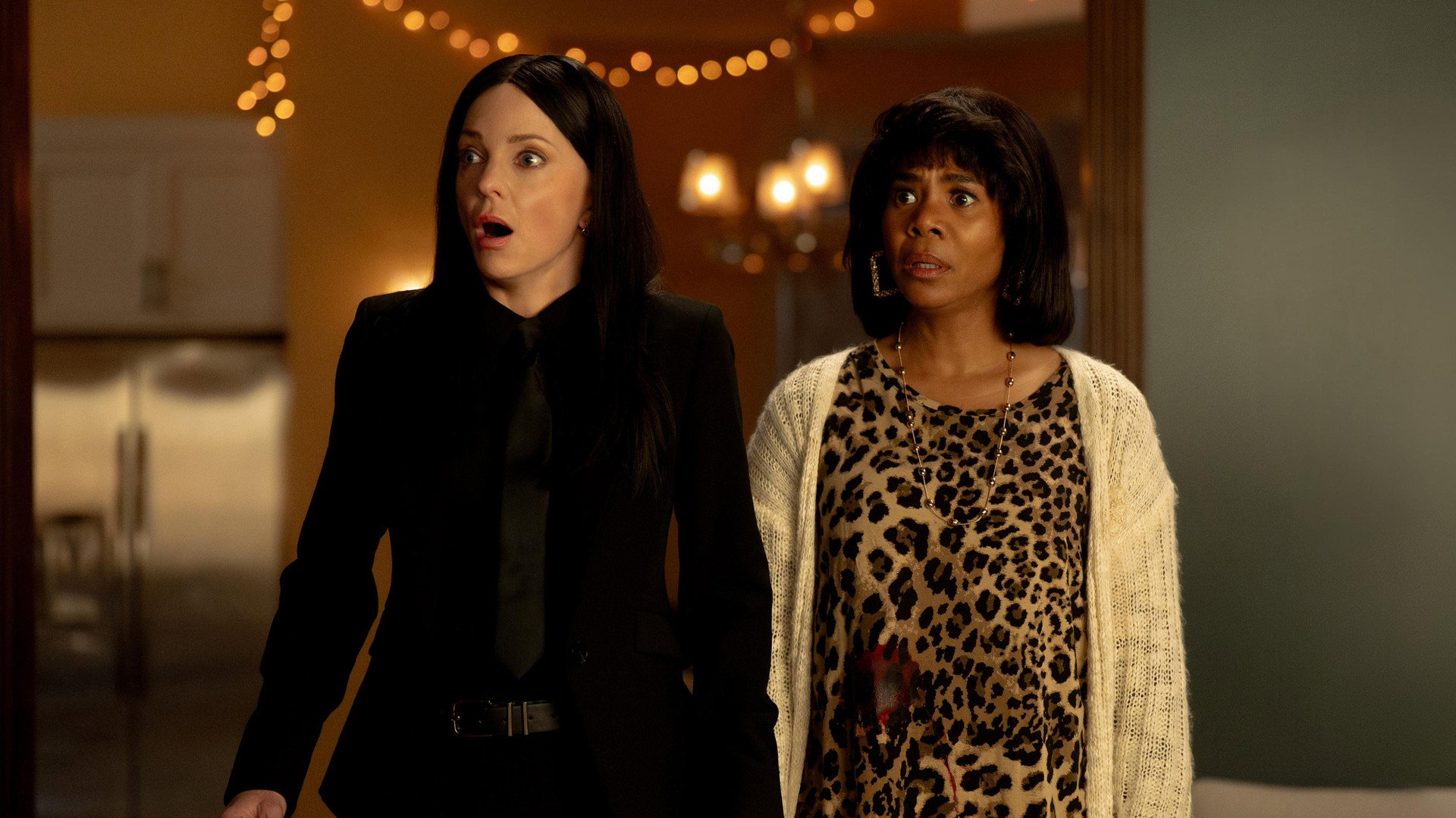 Marlon Wayans, Shawn Wayans, Anna Faris and Regina Hall reunite as the Core Four in Michael Tiddes's Scary Movie revival.