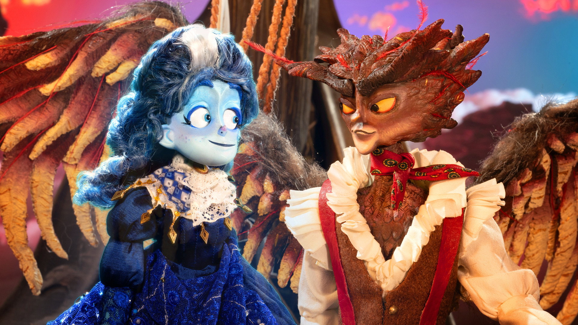 Still from I Am Frankelda, Arturo Ambriz's stop-motion feature with Mireya Mendoza voicing the 19th-century Mexican horror writer Frankelda inside the Realm of Fiction