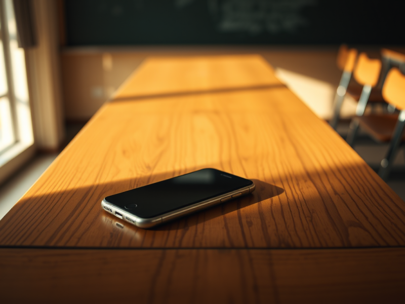 Le portable a quitté la salle de classe. Les notes n&rsquo;ont pas bougé