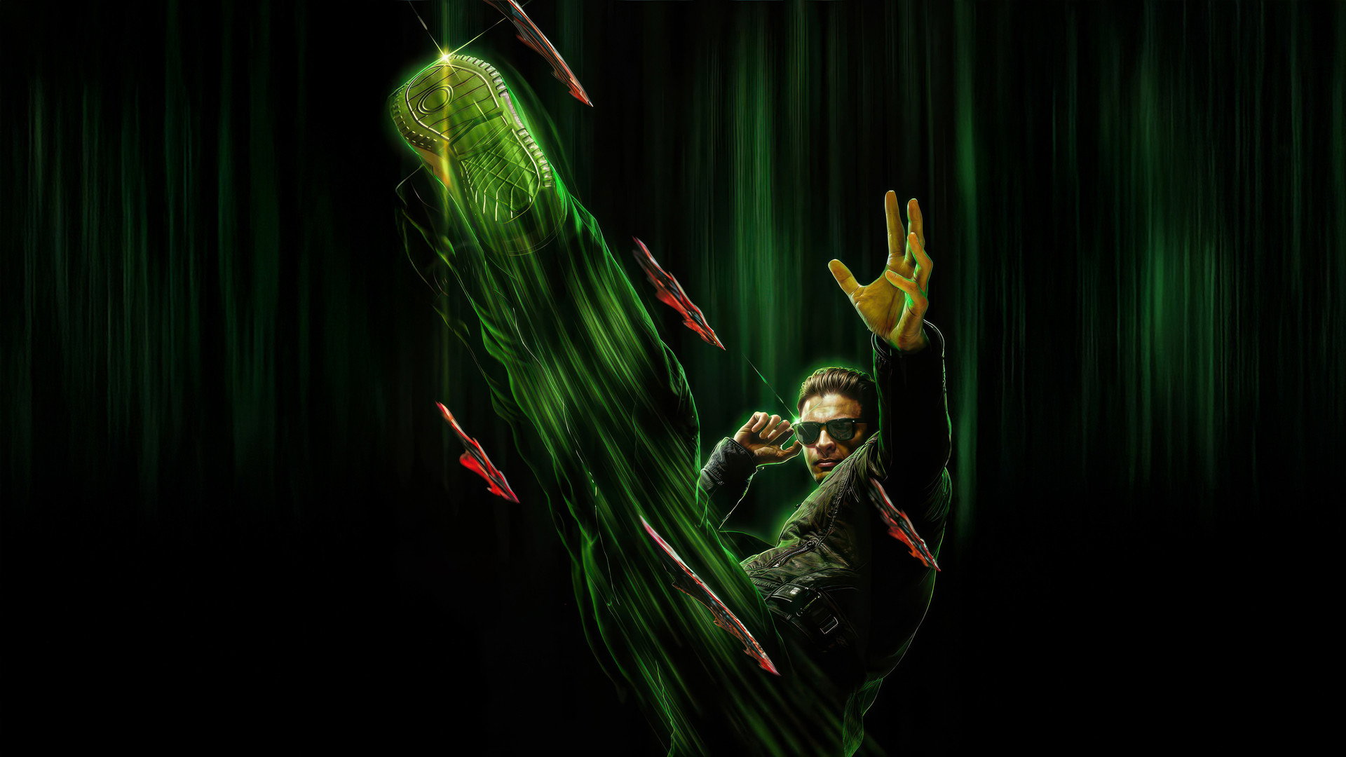 Backdrop still from Simon McQuoid's Mortal Kombat II, the franchise's escalating Earthrealm tournament with Karl Urban as Johnny Cage.