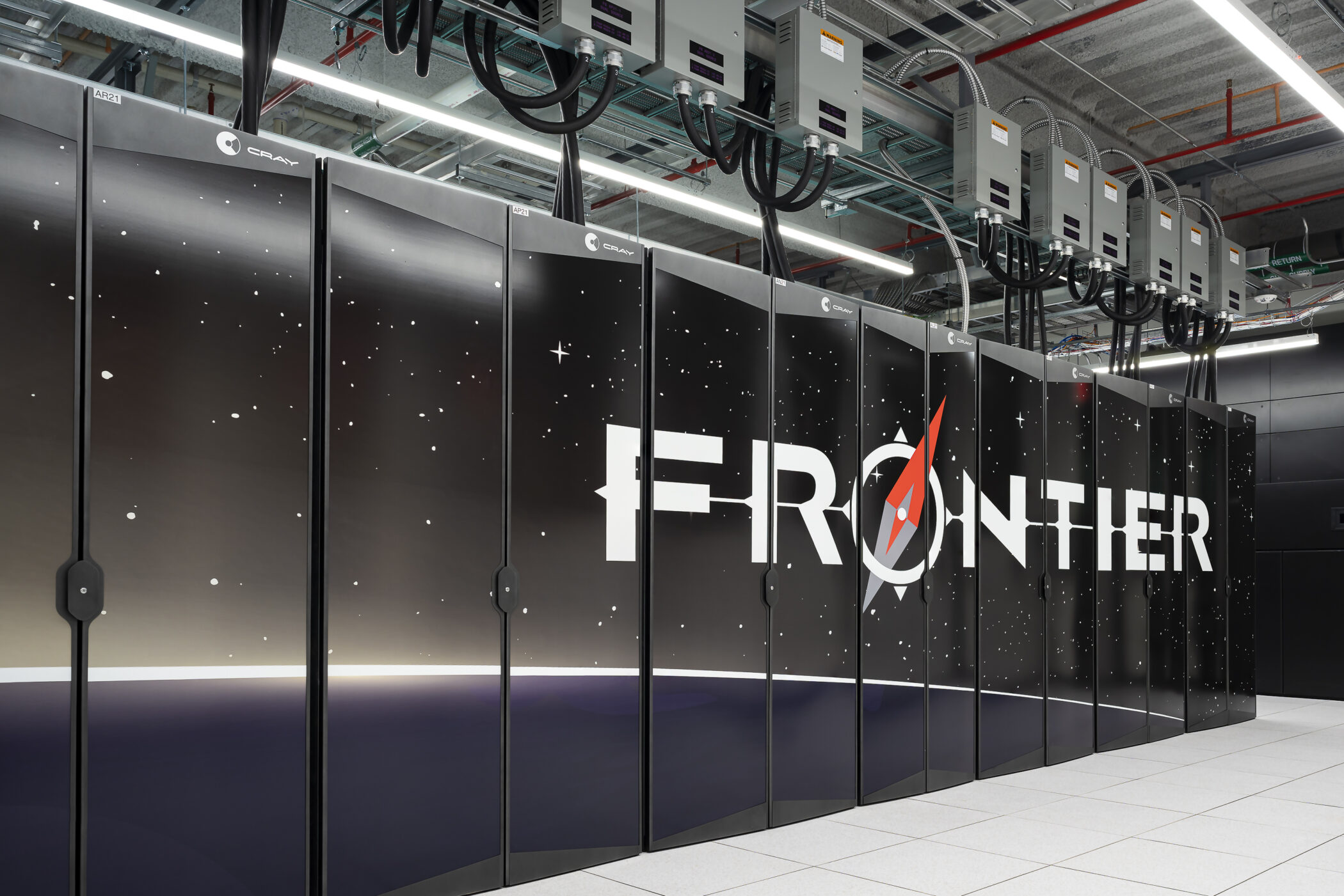 A supercomputer (illustration)