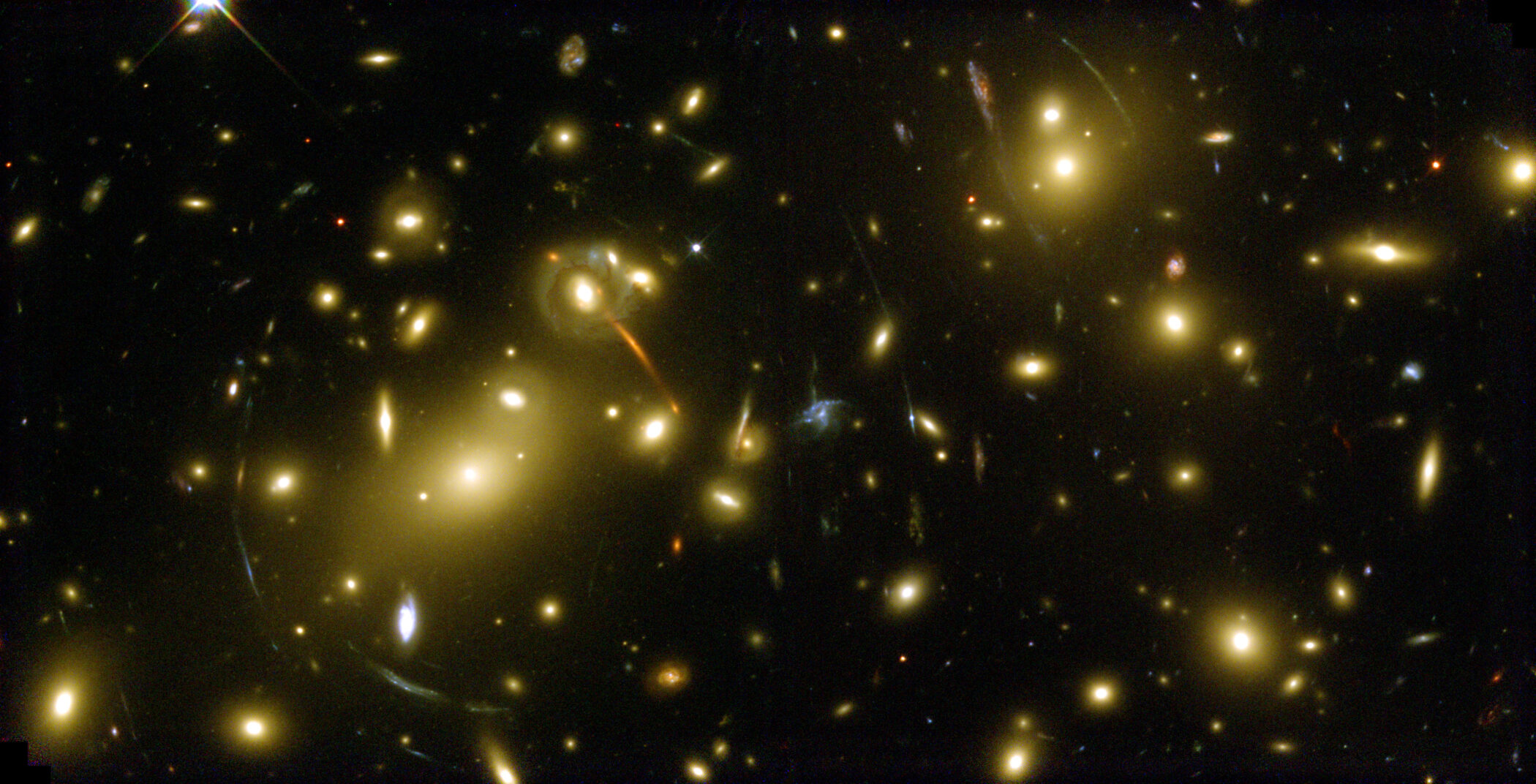 El JWST halla un cúmulo de galaxias demasiado denso para su edad cósmica