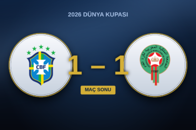 Brezilya – Fas 1-1: Daha iyi takım Fas’tı, Ancelotti’yi Vinícius kurtardı
