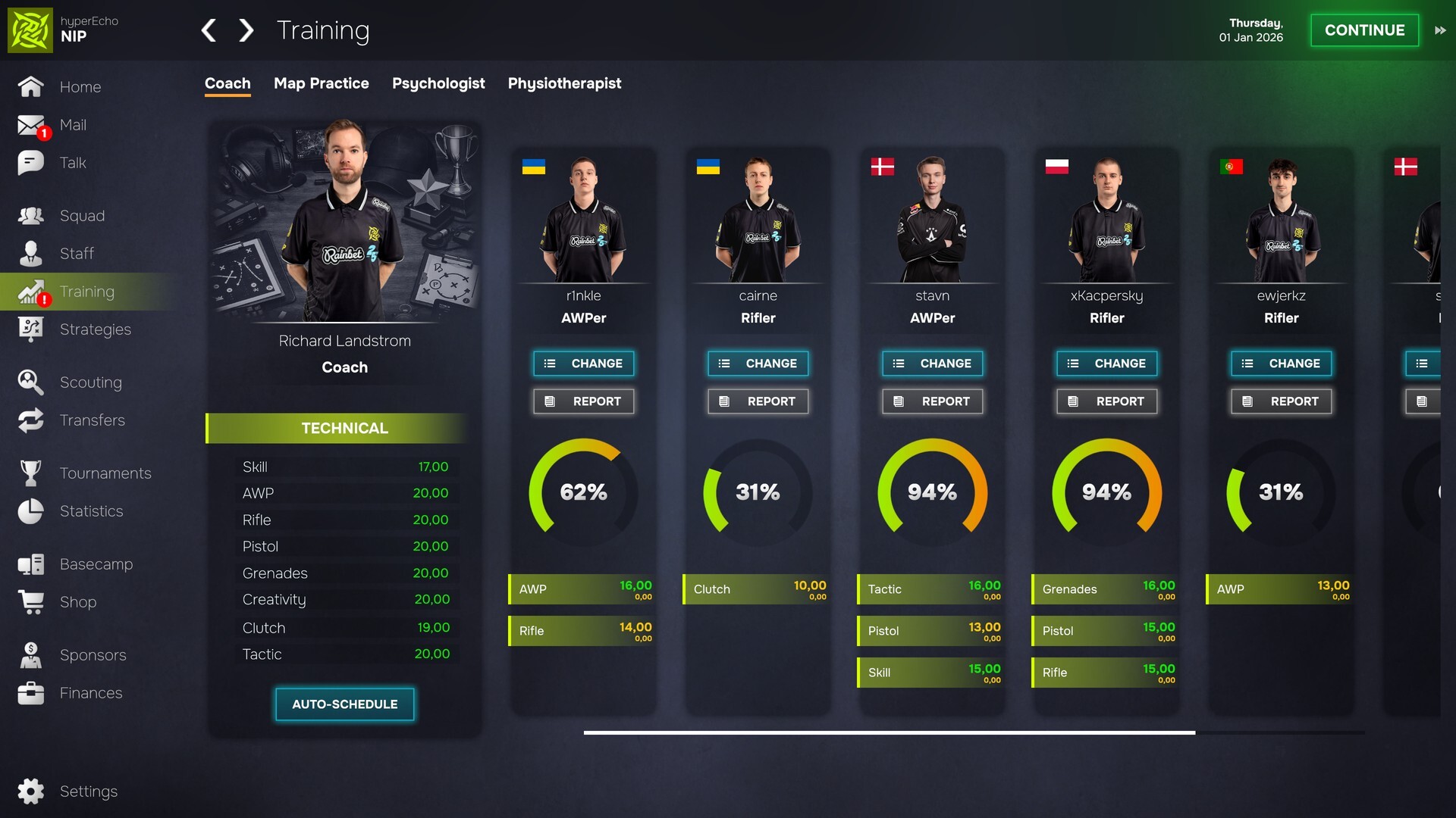 Os campeões do esports são construídos nos bastidores. Esports Manager 2026 faz disso o jogo todo