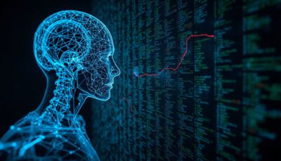 An autonomous AI agent scanning source code for vulnerabilities