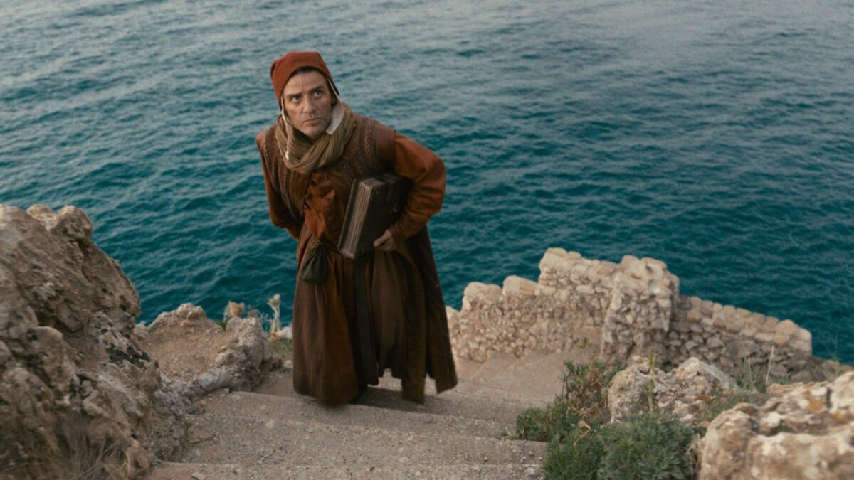 Oscar Isaac in In the Hand of Dante