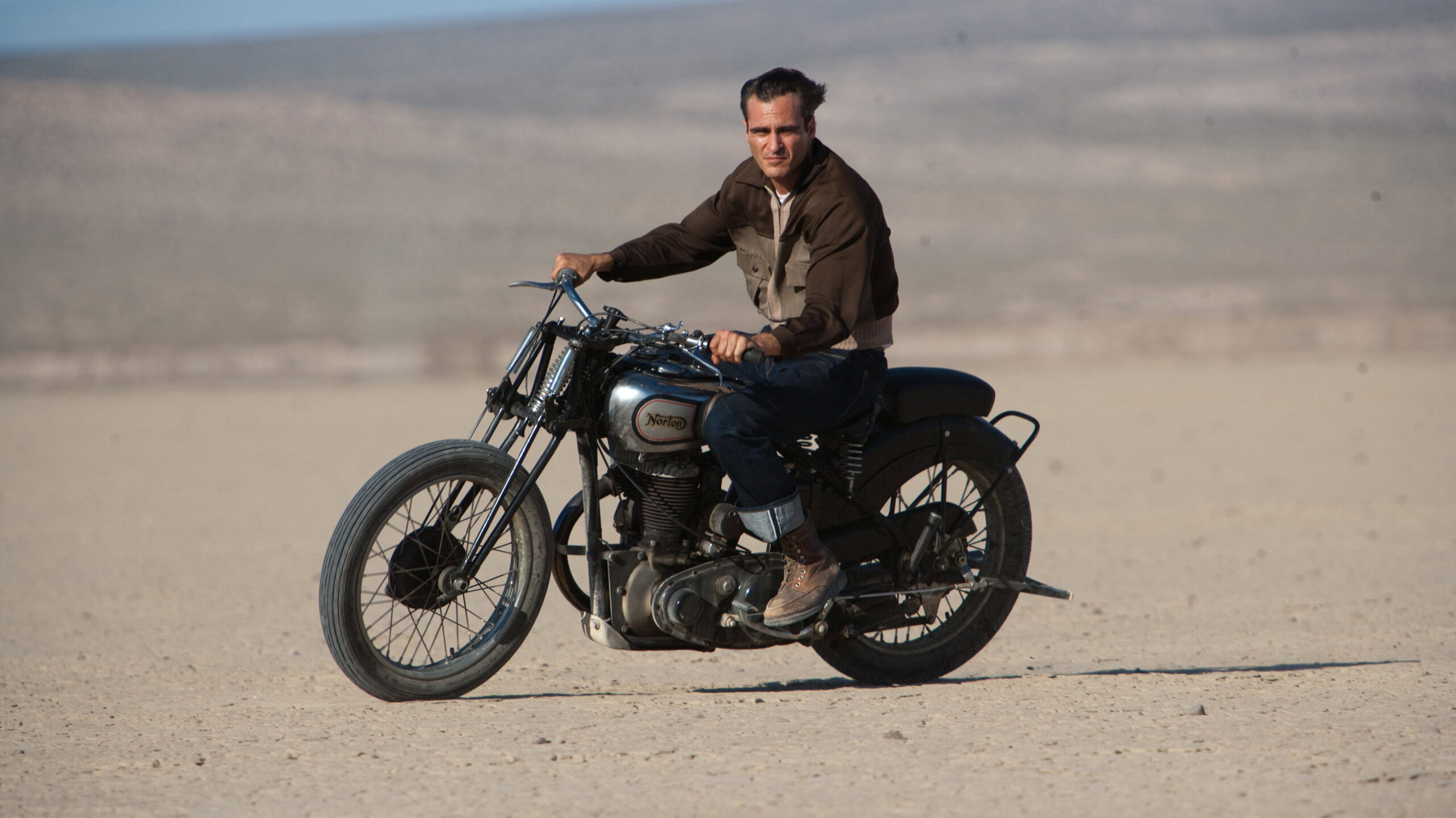 Joaquin Phoenix in The Master