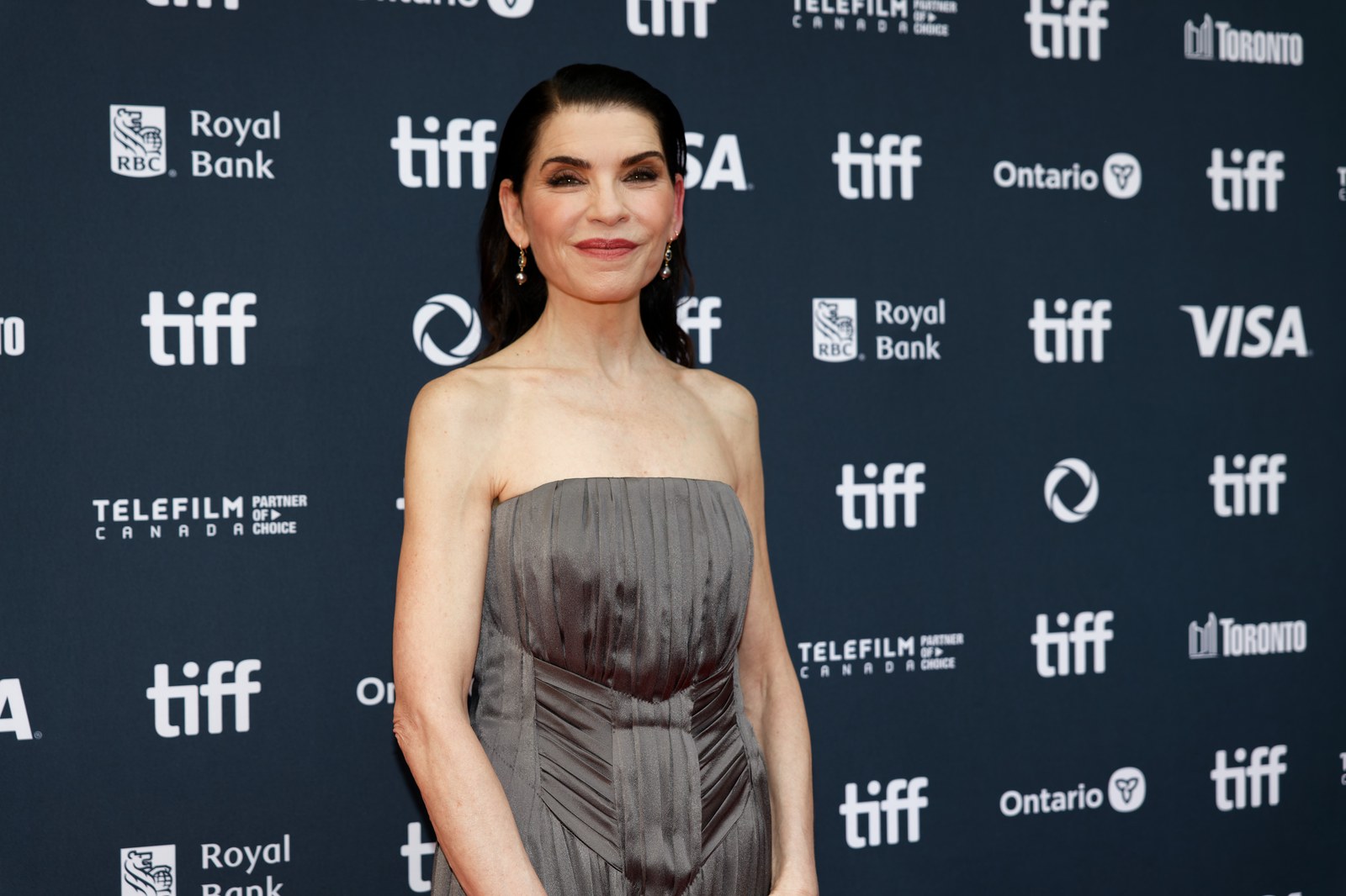 Julianna Margulies on the red carpet at the 2024 Toronto International Film Festival