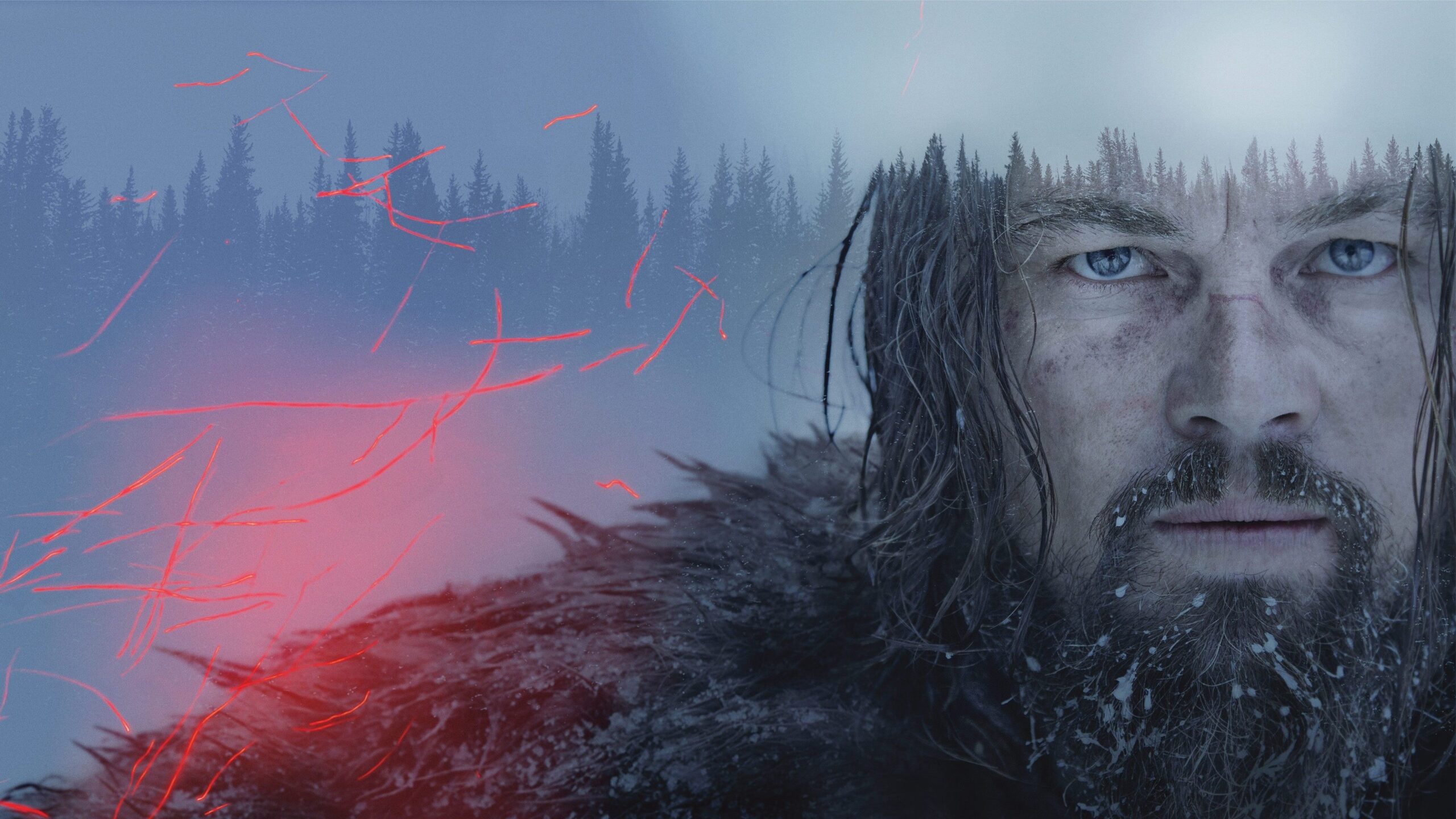 Leonardo DiCaprio in The Revenant
