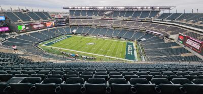 Lincoln Financial Field exterior view, Philadelphia, 2024