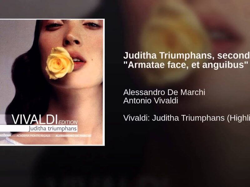 Kožená et l&rsquo;Academia Montis Regalis raniment Juditha Triumphans de Vivaldi