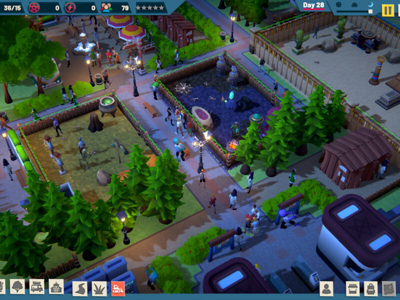 Monster Zoo Tycoon sagt, was kein Zoo-Sim je zugeben wollte: Besucher sind das eigentliche Rohmaterial