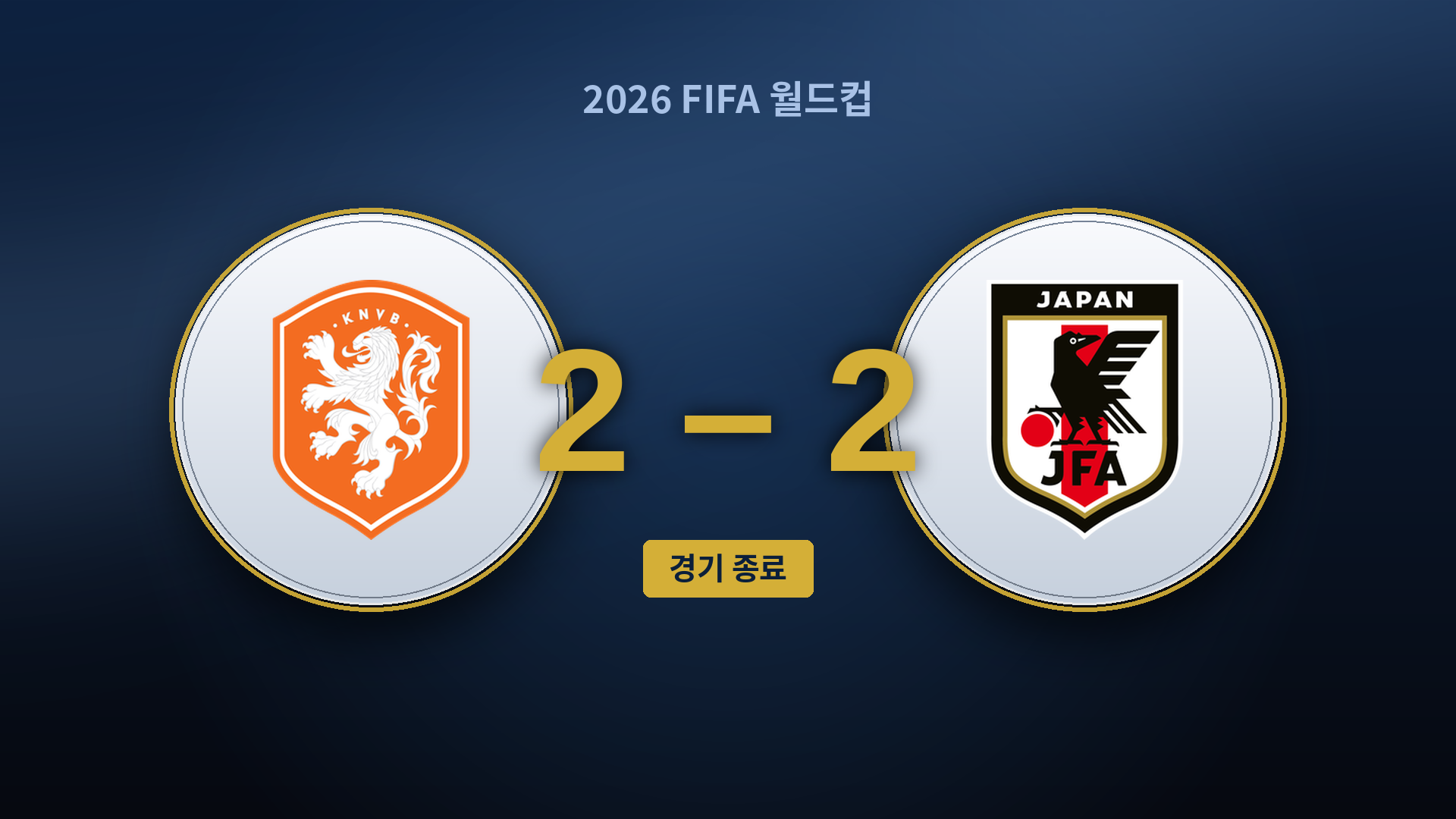 Netherlands 2-2 Japan — 2026 FIFA World Cup
