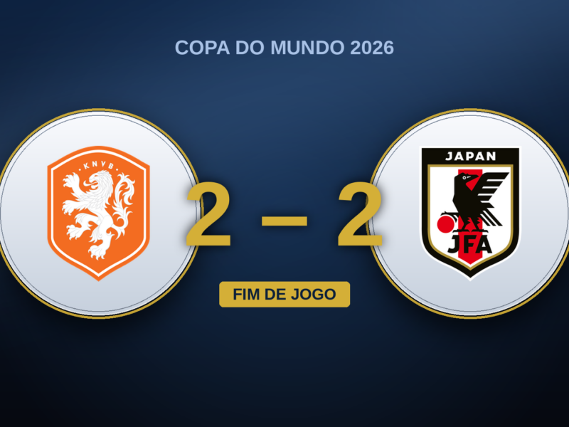 Holanda – Japão (2 a 2): a tripla substituição de Koeman que devolveu o jogo ao Japão