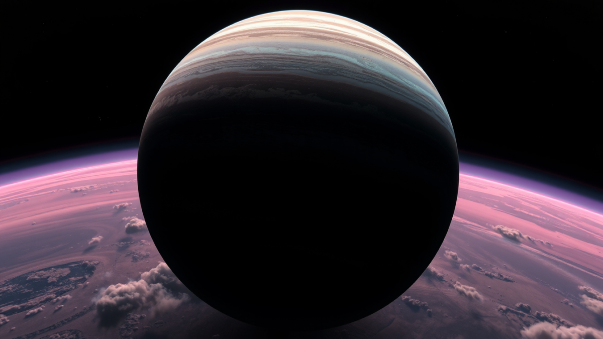 James Webb a observé une planète aux nuages de roche qui se forment le matin