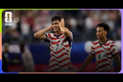 USA – Paraguay: en 4-1 som förskönar halvtimmen USA gav bort utan Pulisic