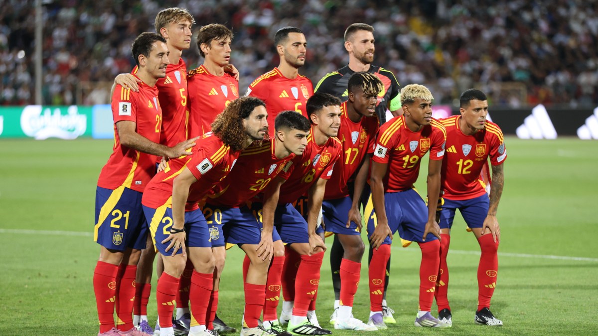 Spain national football team line-up ahead of World Cup 2026
