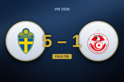 Sweden 5-1 Tunisia — 2026 FIFA World Cup