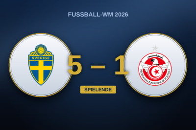Schweden – Tunesien 5:1: das Pressing schlug Tunesiens Spielaufbau