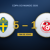 Sweden 5-1 Tunisia — 2026 FIFA World Cup