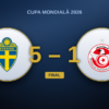 Sweden 5-1 Tunisia — 2026 FIFA World Cup