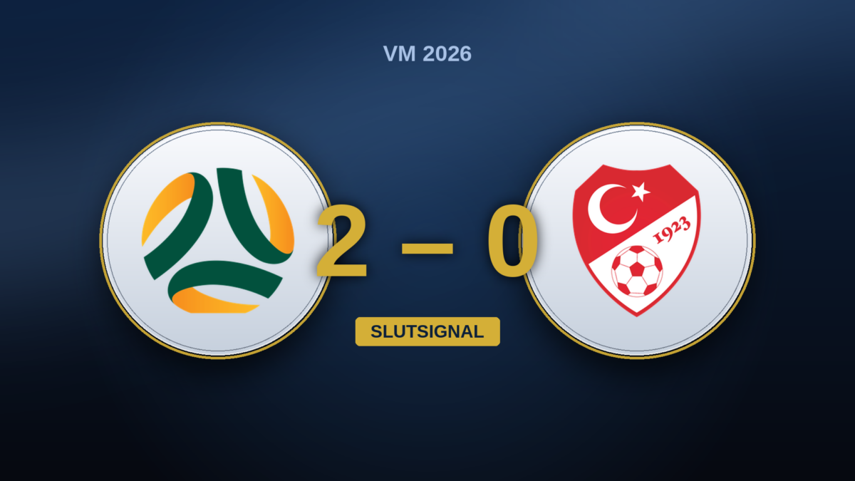 Australien – Turkiet: 2–0-matchen där bollinnehavet blev Turkiets fälla