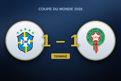 Brésil – Maroc (1-1) : le plan, c&rsquo;était Ouahbi ; l&rsquo;éclair, c&rsquo;était Vinícius