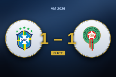 Brasil–Marokko 1–1: Ouahbis Marokko var best, Vinícius berget poenget
