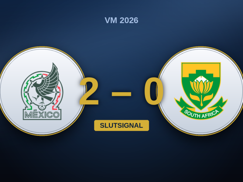 Mexiko – Sydafrika: Raúl Jiménez får äntligen sitt mål, men 2–0 mot nio man bevisar ingenting