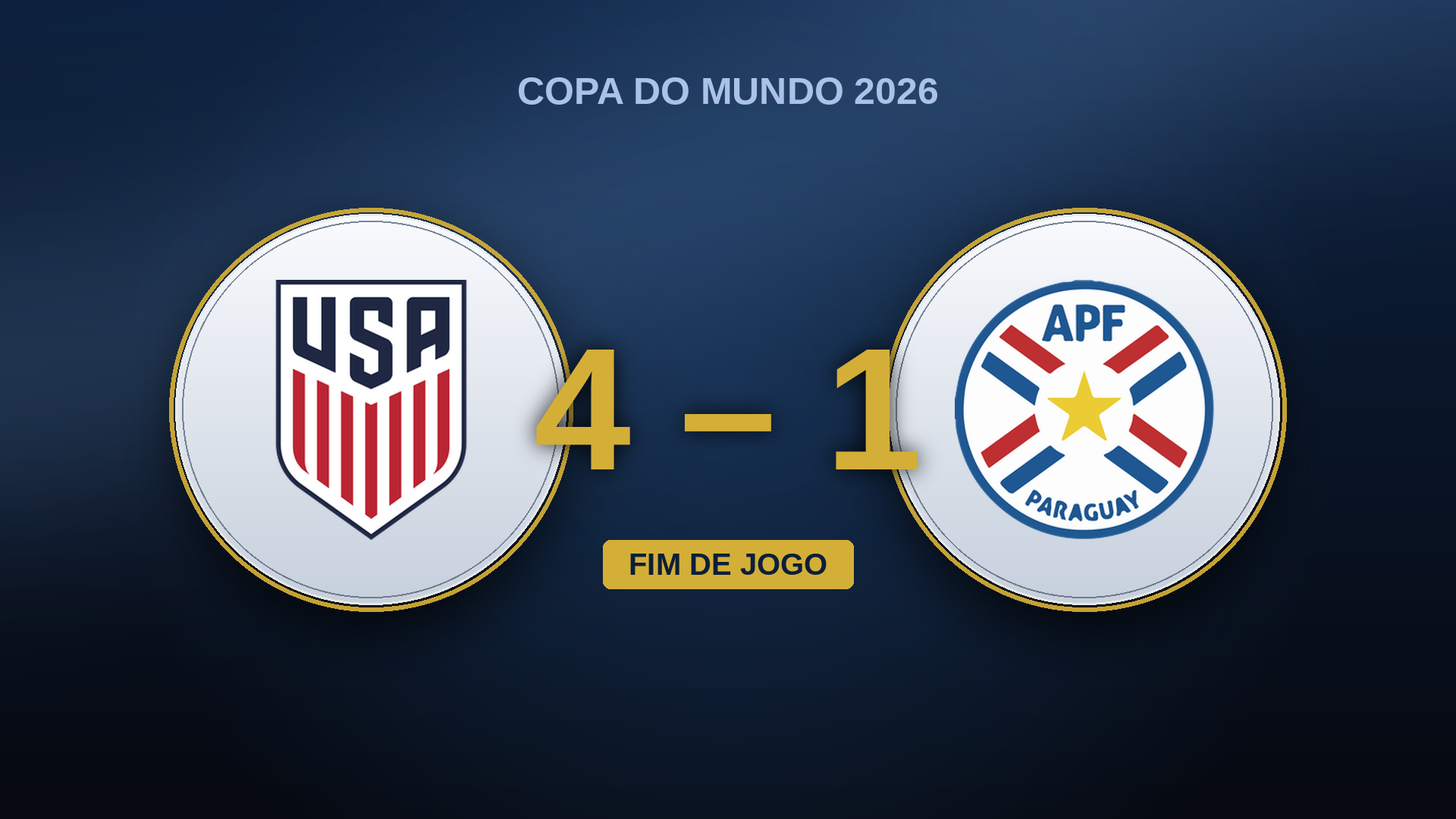 Estados Unidos – Paraguai: um 4 a 1 que maquia a meia hora que os EUA entregaram sem Pulisic