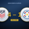 ABD – Paraguay: Pulisic yokken teslim edilen yarım saati cilalayan bir 4-1
