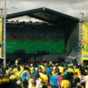 Brazil national football team players celebrating during the 2022 FIFA World Cup