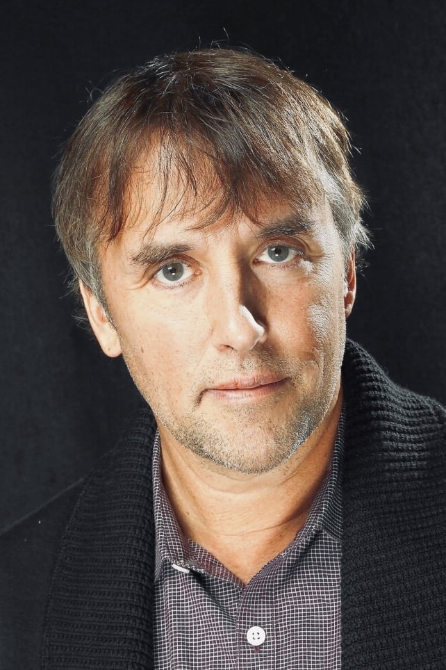 Richard Linklater, film director and founder of Austin Film Society, portrait photograph