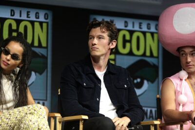 Callum Turner, who introduced the first teaser for Apple TV+'s 'Neuromancer' at San Diego Comic-Con