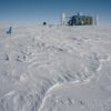 IceCube Neutrino Observatory surface facilities in Antarctica, 2023