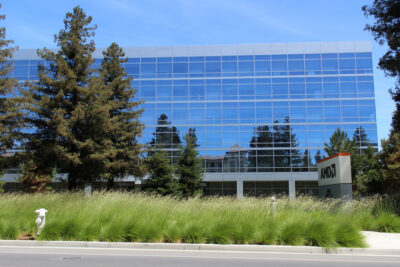 AMD headquarters at 2485 Augustine Drive, Santa Clara, California — Coolcaesar / CC BY-SA 4.0 (Wikimedia Commons)