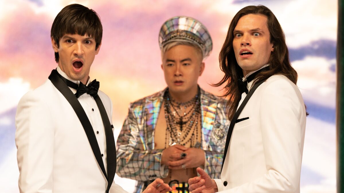 「Dicks: The Musical』（2023）予告編：A24初の映画ミュージカル