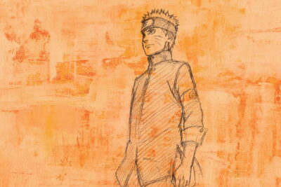 Official Naruto Uzumaki character artwork from Masashi Kishimoto's manga