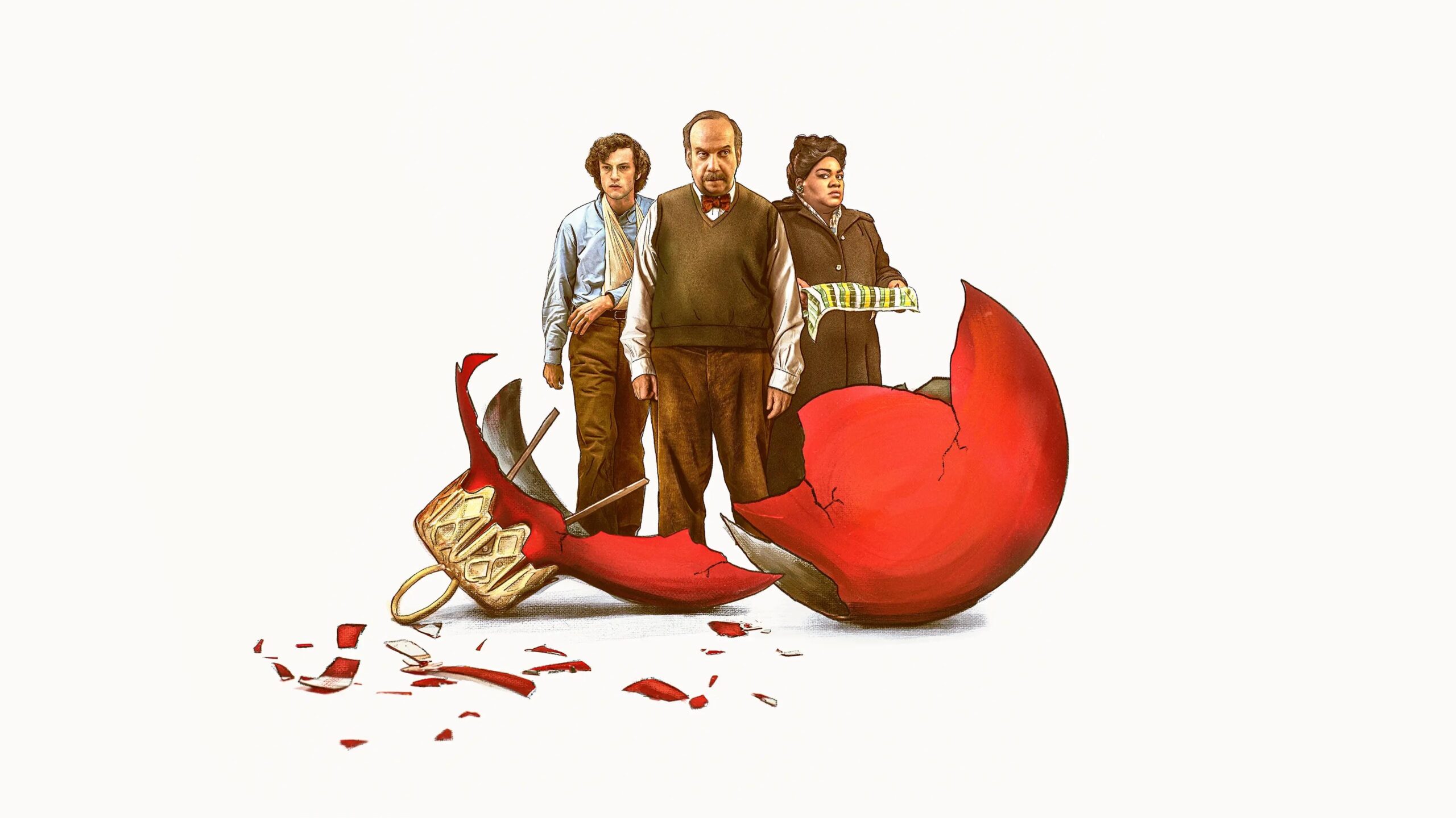 **The Holdovers**: Giamatti y Randolph elevan una historia emotiva pero irregular